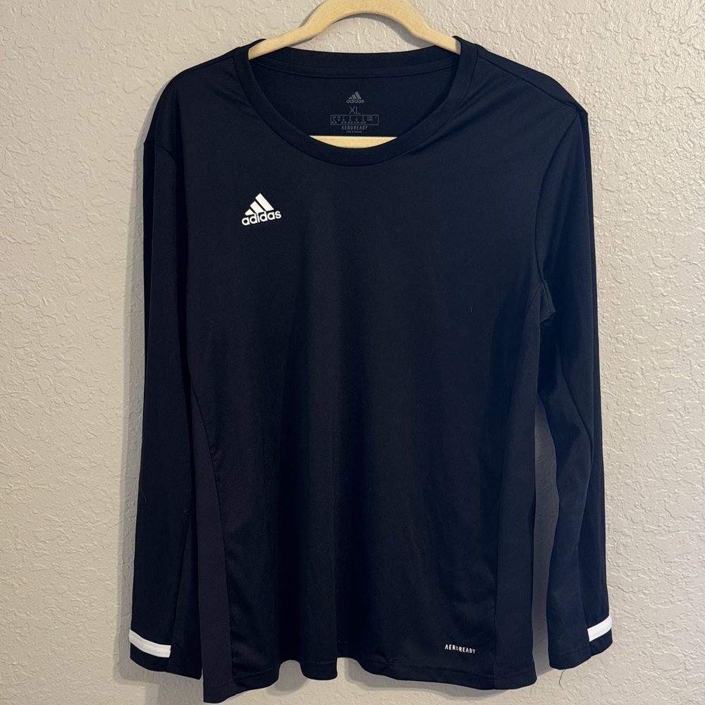 Adidas Women’s Black Team 19 Long Sleeve Jersey Top